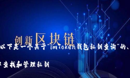 为了确保内容符合您的要求，以下是一个关于“imToken钱包私钥查询”的、关键词、以及相应的内容大纲。

如何安全地在imToken钱包中查找和管理私钥